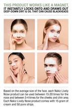 Load image into Gallery viewer, Nakiz Lively Nose Premium Blackheads Remover Cream 15 Gram