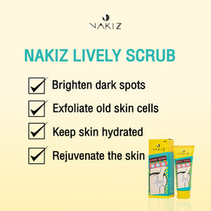 Nakiz Lively Scrub 100 Gram